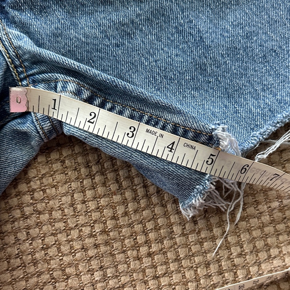 Levi's Blue Denim Jeans Cutoff Shorts - Picture 5 of 5